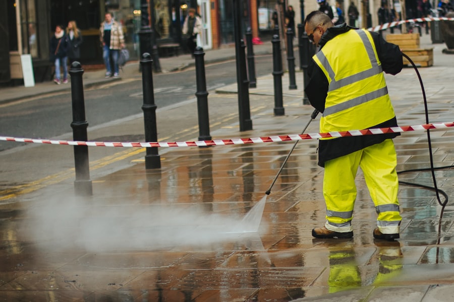 Power washing